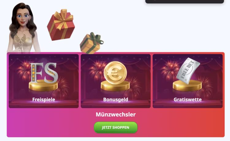 Online Casino Spielauswahl