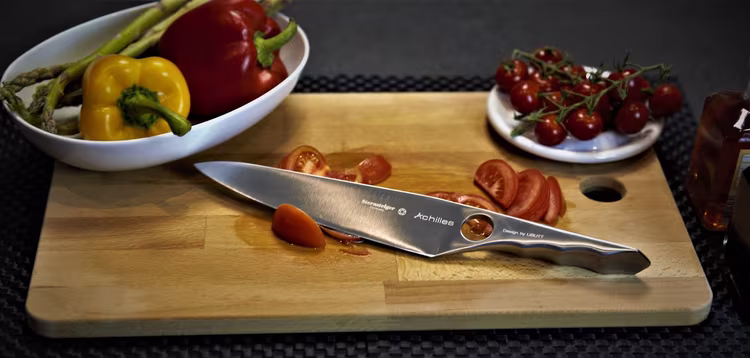 Sharpening an outdoor knife