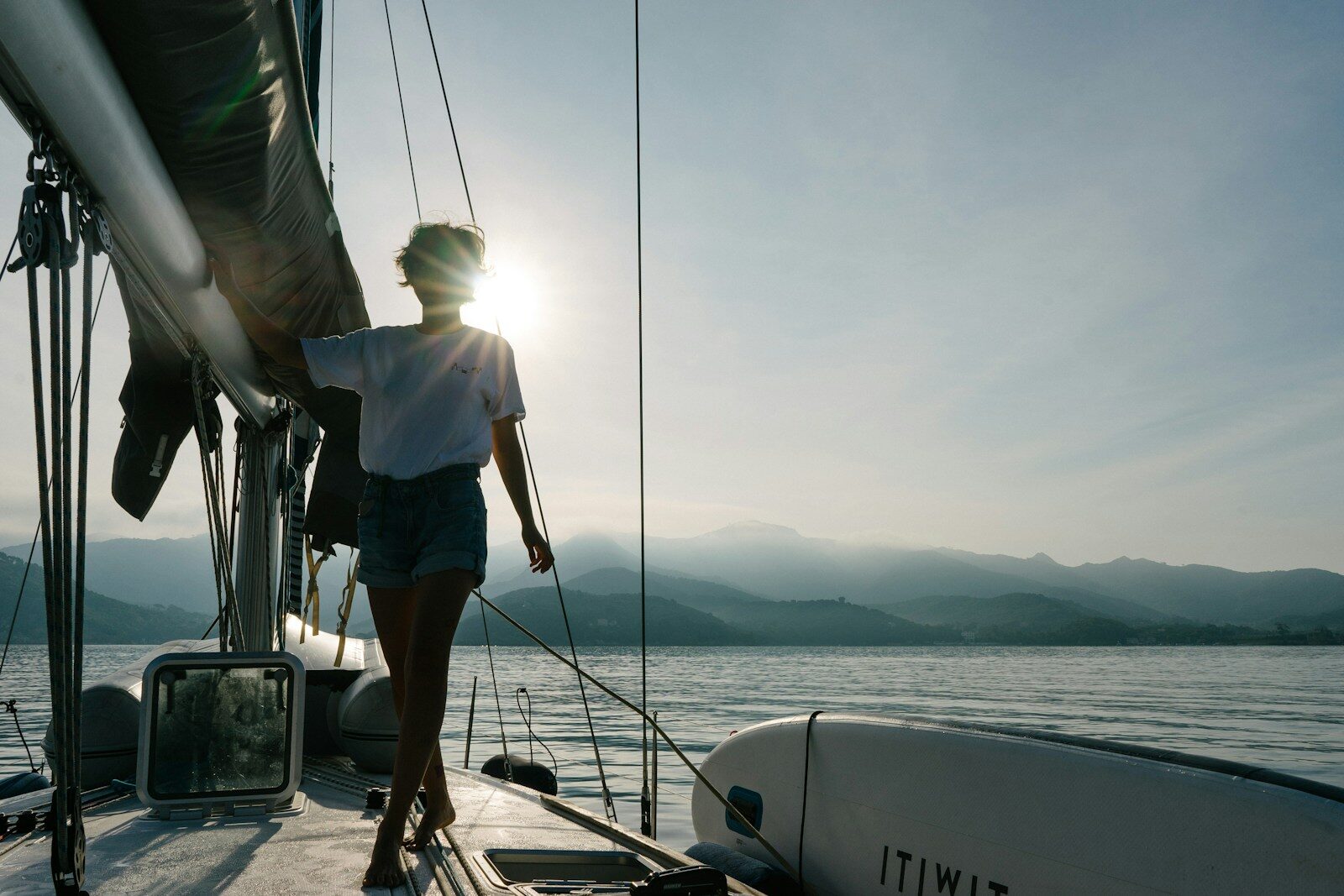 Sailing retreat ocean view